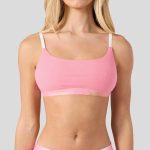 BBY PNK RIB SBL PINK XS / PINK